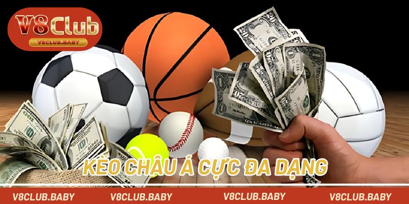 Kèo châu Á cực đa dạng